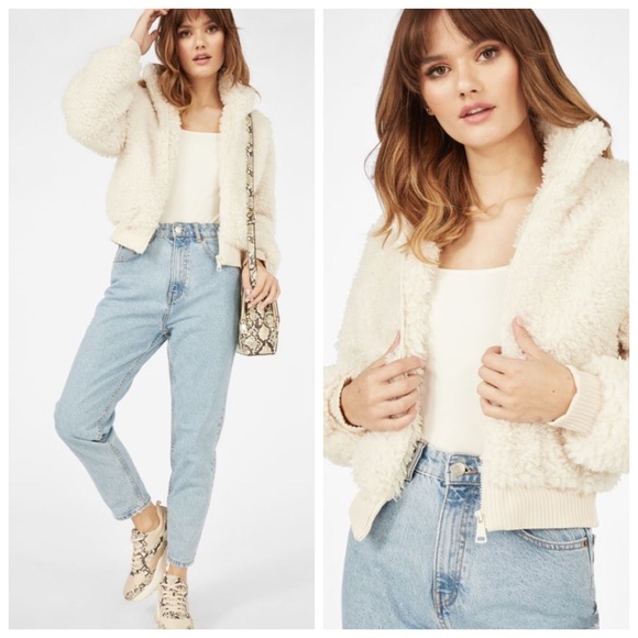 Jackets & Blazers - 5⭐️Rated Cozy Soft Sherpa ZIP up Hoodie Crop Style  Jacket